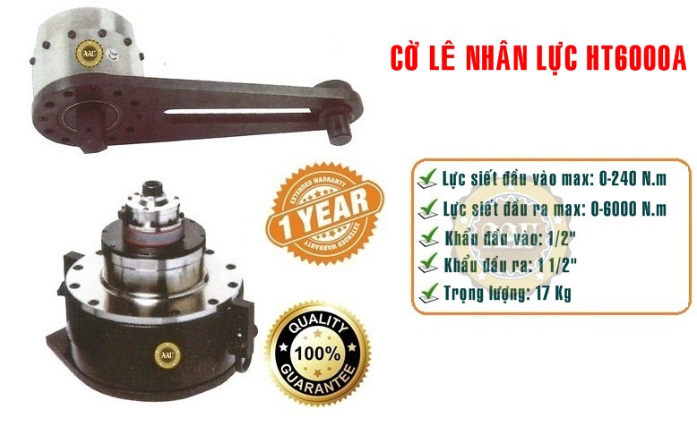 co le nhan luc 6000 N.m